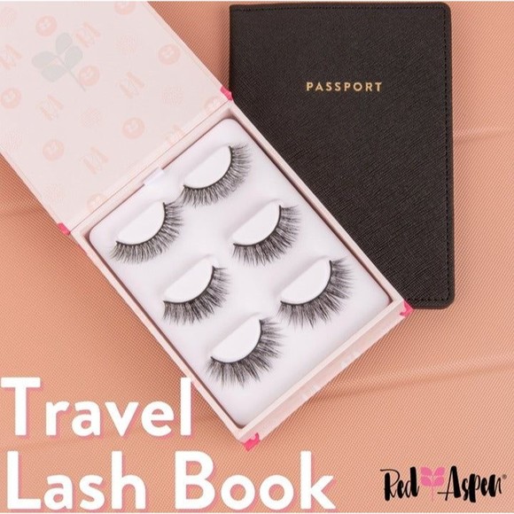 Red Aspen - Luxe False Lashes Travel Book - Picture 2 of 4